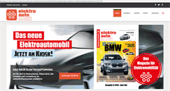 Desktop Screenshot of elektroautomobil.com